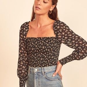 NWT Reformation Pinto Top